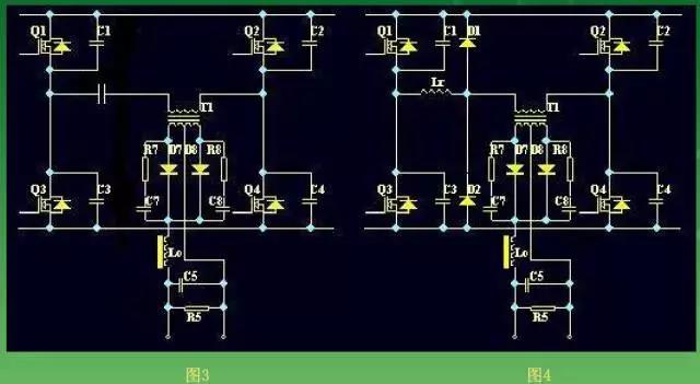 為了有效減低二極管反向恢復(fù)引起的尖峰振蕩，采用原邊 串一小電感量的電感，并用二極管進(jìn)行箝位