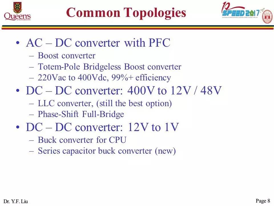 開關直流電源變換器的拓撲結構與控制策略的報告PPT截圖