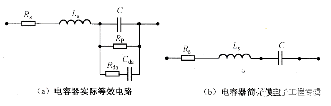 去耦直流穩壓電源電容模型圖