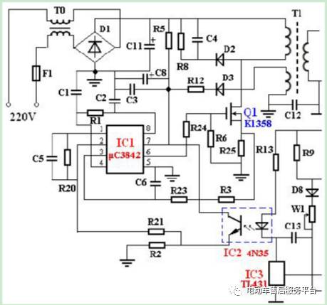 電動車充電機電路詳解
