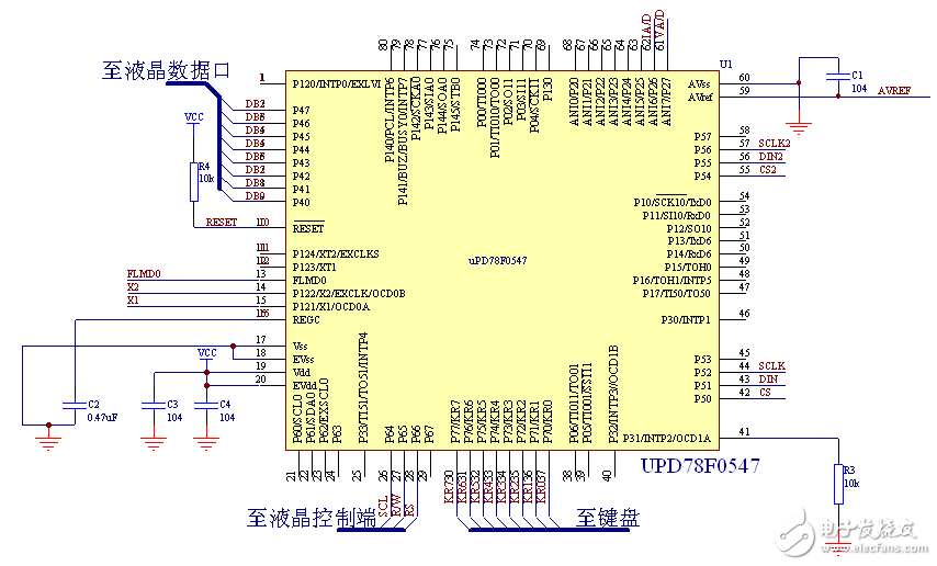 CPU充電機充電電路原理圖