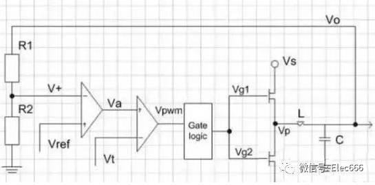 開關直流穩壓電源的工作原理圖
