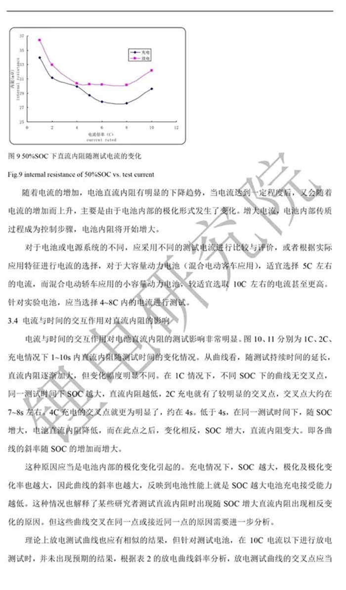 充電機(jī)充電鋰電池直流內(nèi)阻測(cè)定及內(nèi)阻偏大原因解析