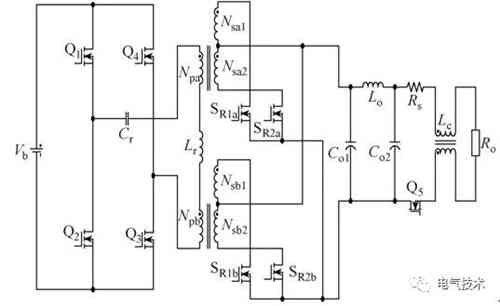 LLC全橋直流變換器電動汽車蓄電池充電機設計